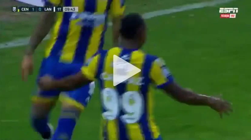 ¡Rosario Central gana 1-0 a Lanús con un golazo de Campaz